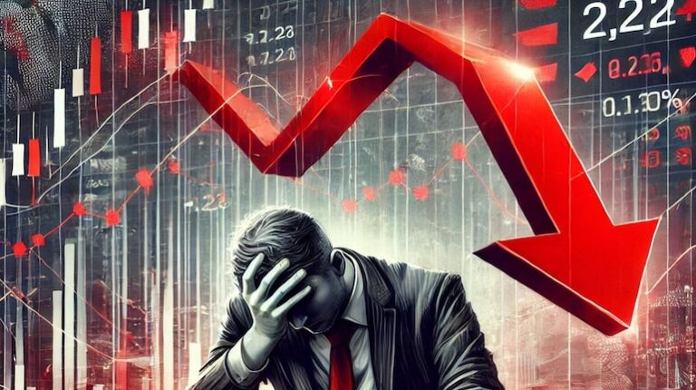 Share Bazar Crash: शेयर बाजार में 1236 अंकों की भारी गिरावट, निवेशकों के करीब सात लाख करोड़ रुपये डूब गये
