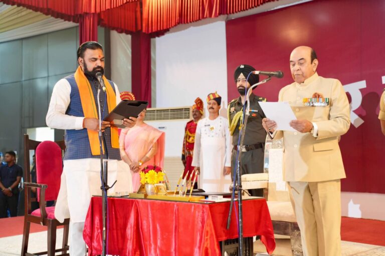 Bihar CM Oath Ceremony : BJP के सम्राट चौधरी ने बिहार के मुख्यमंत्री के रूप में शपथ ली