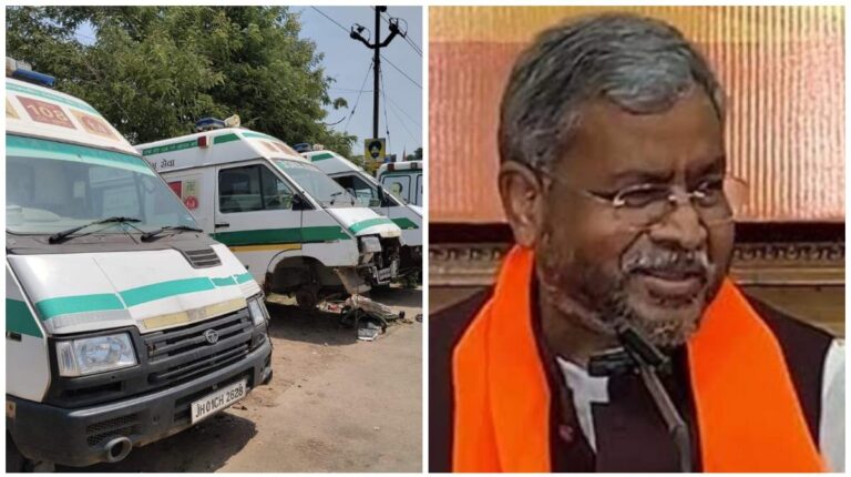 Jharkhand: 55.58 करोड़ से 206 एम्बुलेंस खरीदी, पर उपयोग नहीं, फिर 237 का निकाला टेंडर…भाजपा ने झामुमो सरकार पर भ्रष्टाचार में लिप्त होने के लगाये आरोप