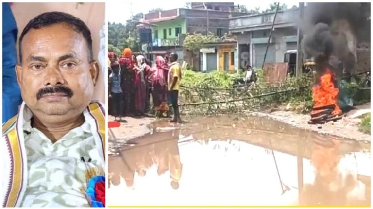 Jamshedpur: गोलपहाड़ी-गोविंदपुर सड़क की बदहाली पर फूटा लोगों का गुस्सा, सड़क जाम कर किया प्रदर्शन, विधायक मंगल कालिंदी के खिलाफ जमकर नारेबाजी, फूंका पुतला