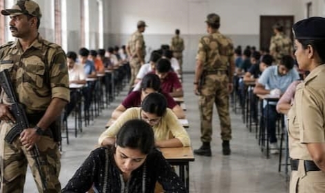 NEET UG Exam: नीट-यूजी पुनर्परीक्षा कल, इससे पहले किया गया ‘मॉक ड्रिल’, सुरक्षा कड़ी की गयी