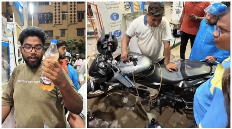 Jamshedpur: मानगो में पेट्रोल पंप पर पेट्रोल में पानी मिलने का आरोप, कई वाहन चालकों ने किया हंगामा