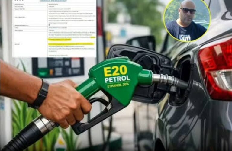 Petrol E20: सरकार का दावा, पेट्रोल में एथनॉल मिलाने se गाड़ियों पर असर नहीं, पर माइलेज में कुछ हद तक बदलाव को स्वीकारा