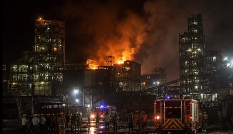 Jharkhand: Steel फैक्ट्री मां छिन्नमस्तिका इस्पात’ के ‘ ‘कैप्टिव पावर प्लांट में आग लगने से तीन कर्मचारियों की मौत