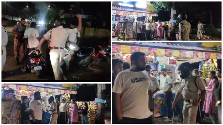 Jamshedpur Police Viral video: आधी रात सड़क पर उतरकर बिष्टुपुर पुलिस ने लोगों पर जमकर बरसाए डंडे, social Media पर लोग बोले: अपराध के आगे कमजोर पुलिस आम जन पर दिखा रही जोर! देखें वीडियो?