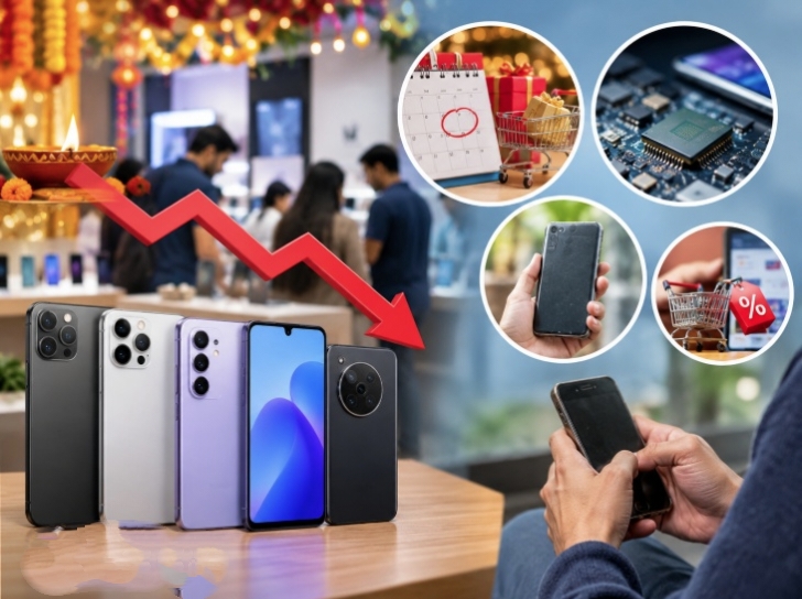 Smartphone Sell Down: स्मार्टफोन की बिक्री 26% गिरी, 2016 के बाद किसी तीसरी तिमाही में सबसे कम बिक्री, Samsung फिर शीर्ष पर