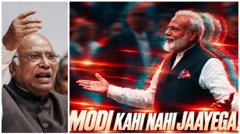 Congress अध्यक्ष खरगे की ‘बाप’ वाली टिप्पणी पर BJP ने जारी किया गाना ‘…आंखें झुका लो, कान खोल के सुन लो, मोदी कहीं नहीं जाएगा’