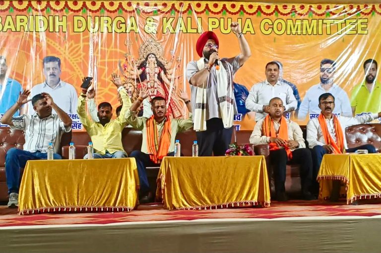 JAMSHEDPUR NEWS :माँ जगदंबा की आराधना से समाज में सुख, शांति और सद्भाव का संचार हो : काले